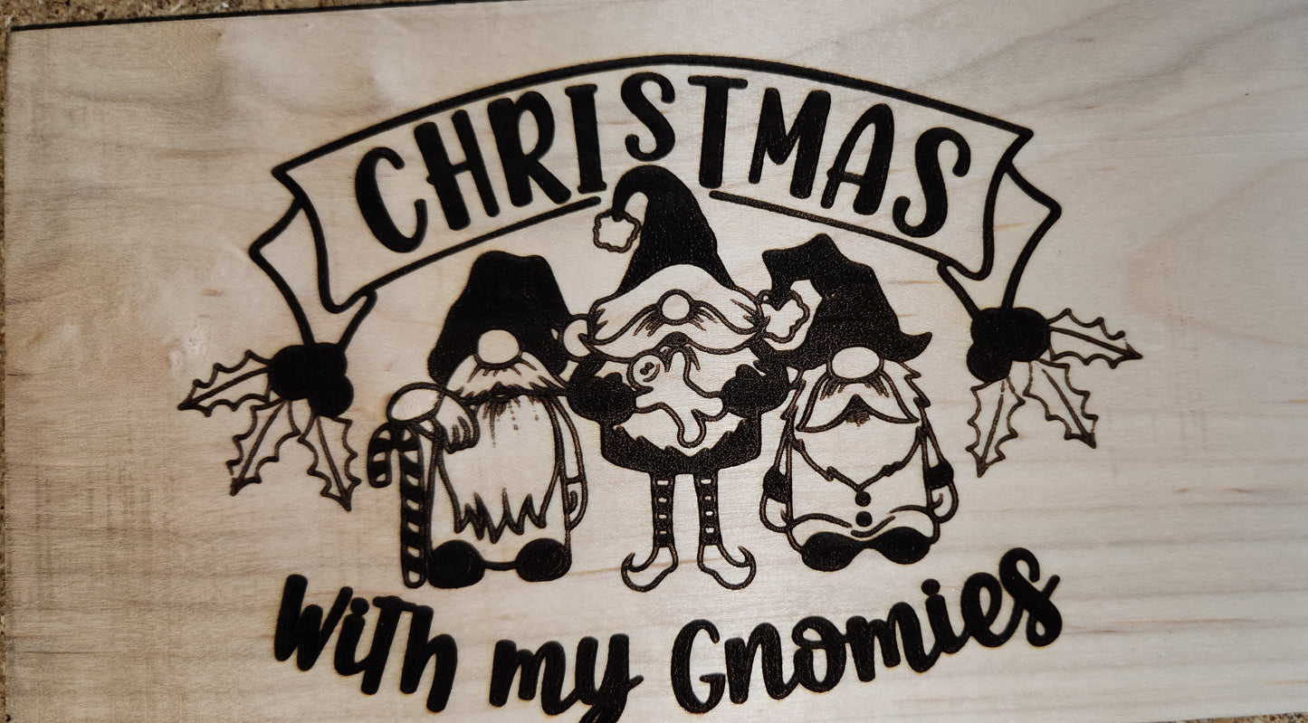 CHRISTMAS WITH MY GNOMIES