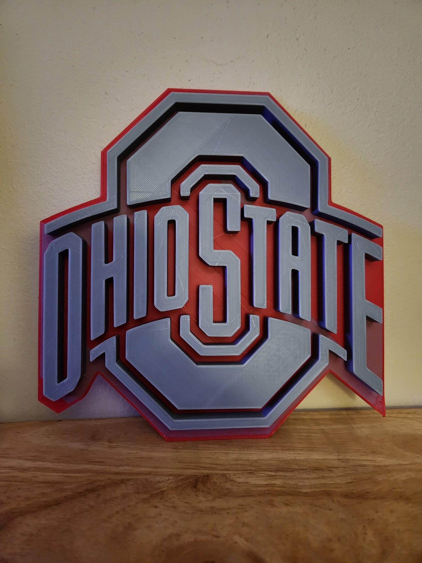 OHIO STATE WALL PLAQUE