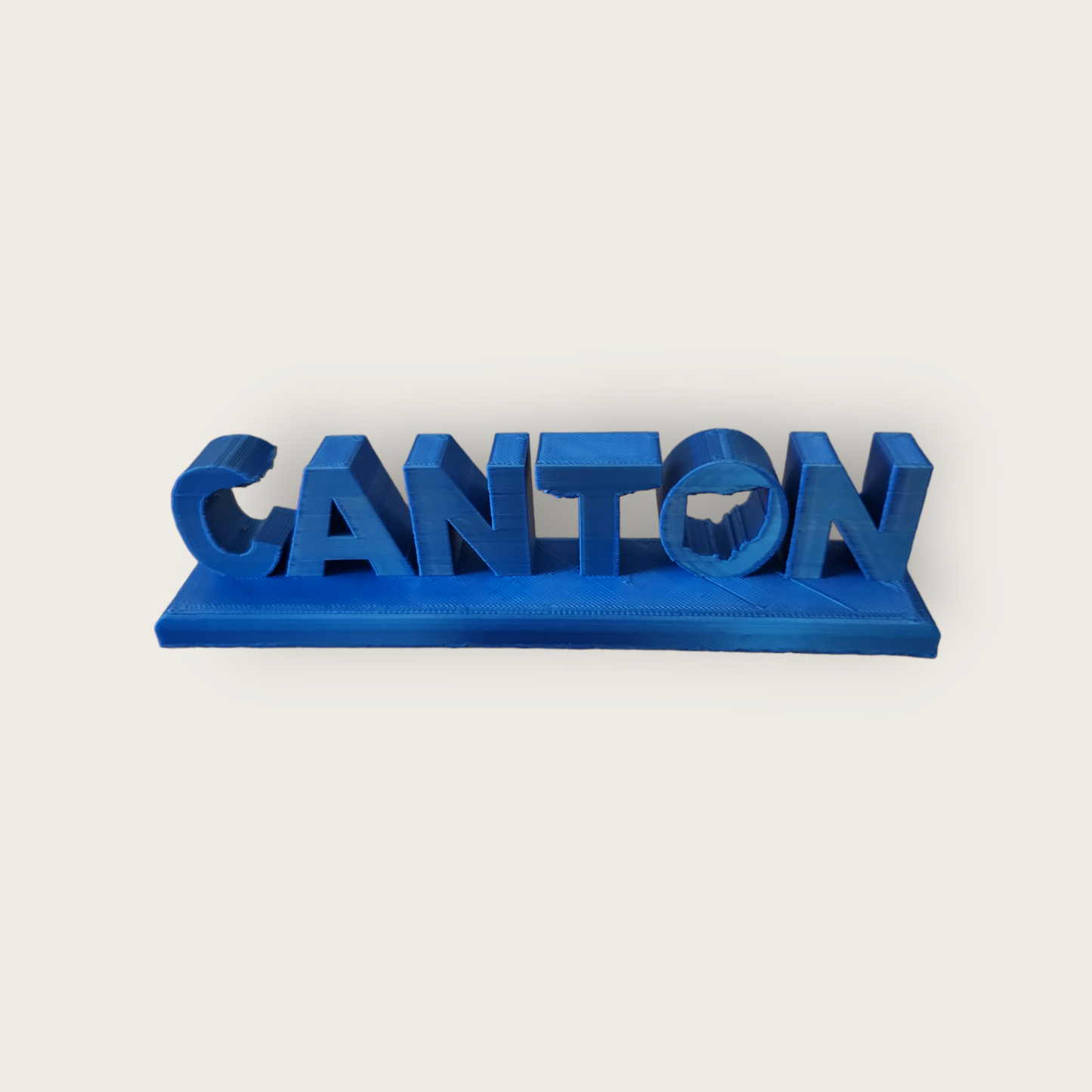 CANTON DESK PLAQUE